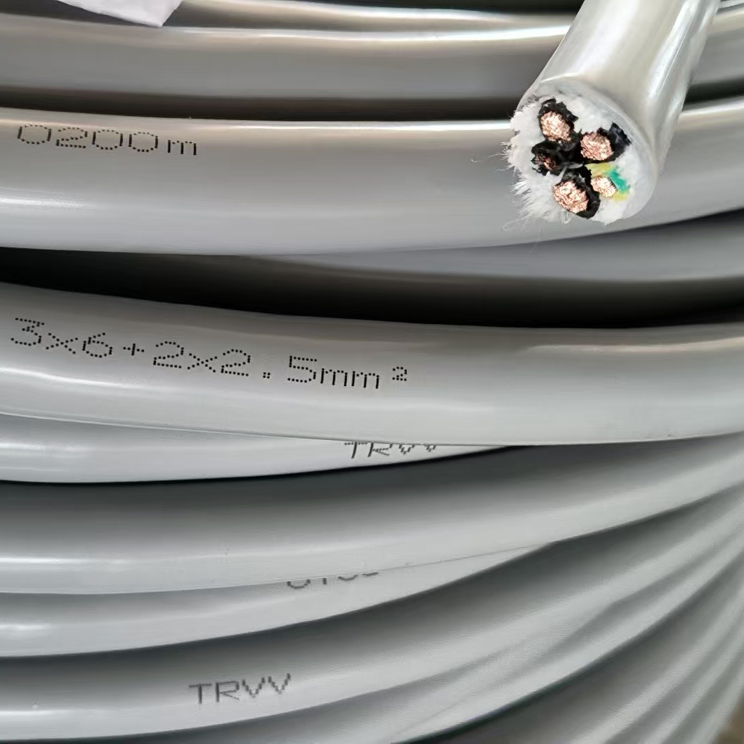 TRVV3x6+2x2.5mm2組合拖鏈軟電纜