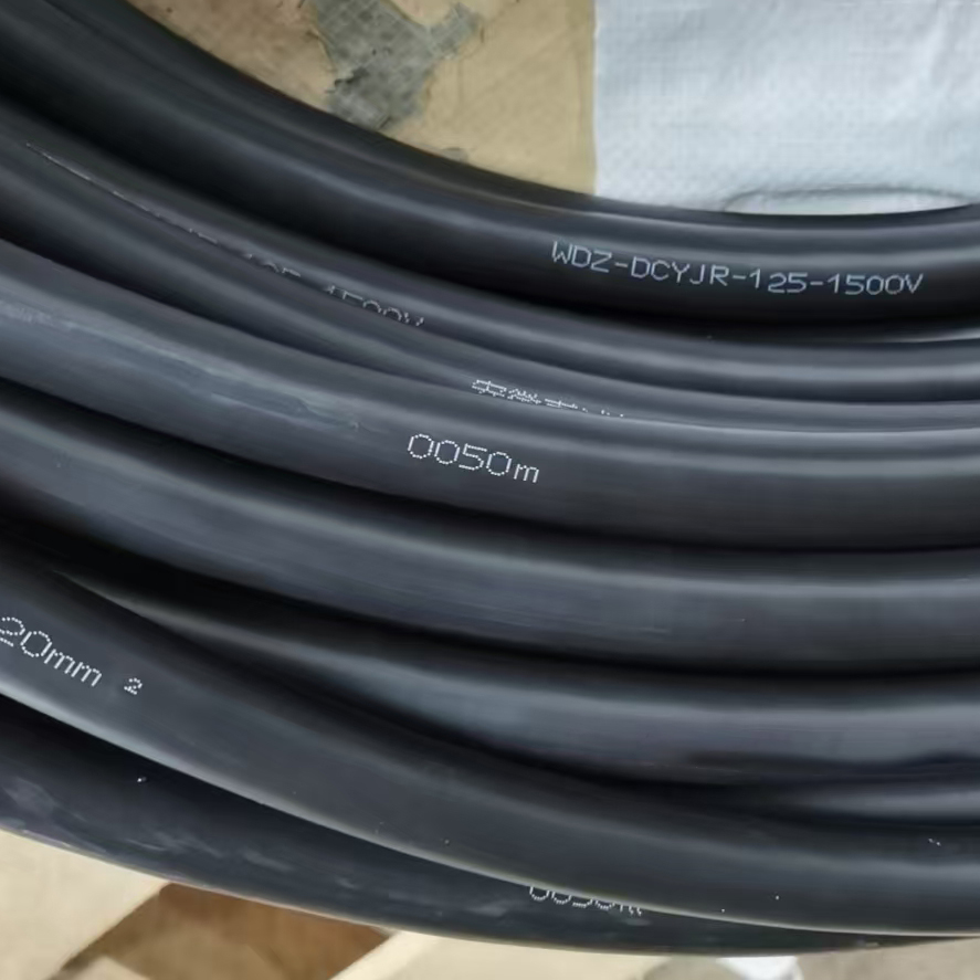 WDZ-DCYJR-125-1500V 1x120mm2低煙無鹵阻燃機車電纜